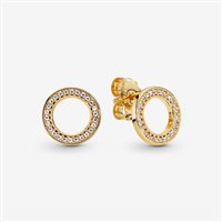 Orecchini Pandora Donna Pandora Signature in Argento 268649C01 - 268649C01
